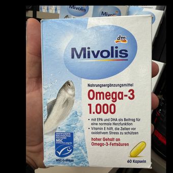 کپسول نرم امگا 3 1000 میوولیس آلمان (Mivolis Omega-3 1000 mg)