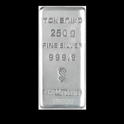شمش نقره 250 گرمی توکنیکو