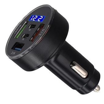 شارژر فندکی X19 با 5خروجی