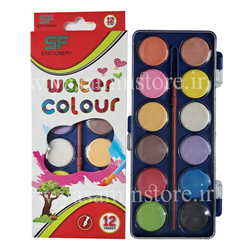 آبرنگ 12 رنگ STATIONERY-007