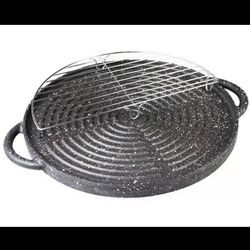 تابه گریل گردچدنی دوطرفه نانیلو مدل danieliسایز34