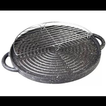 تابه گریل گردچدنی دوطرفه نانیلو مدل danieliسایز34