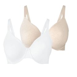 سوتین زنانه اسمارا مدل فنردار مجموعه 2 عددی | 85D | سفید کروم |