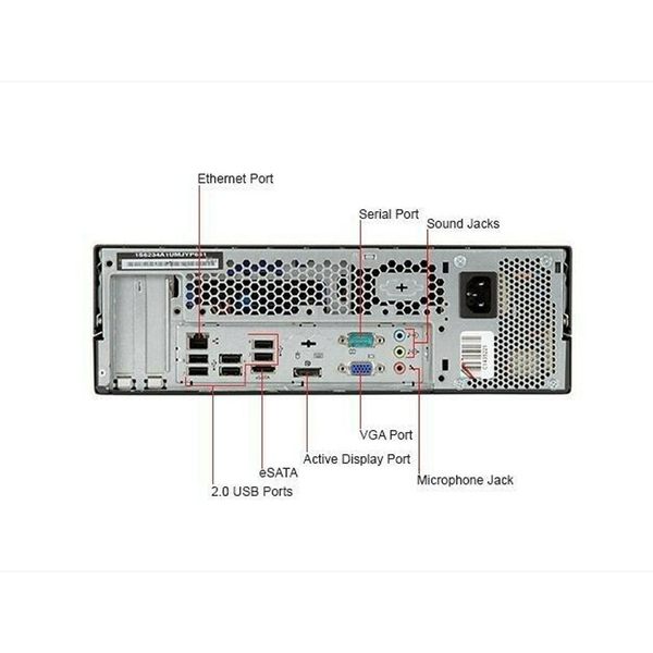 مینی کیس استوک لنوو Lenovo m58 Thinkcentre پردازنده Core 2 Duo