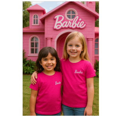 تیشرت دخترانه باربی Barbie