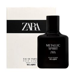 ادوپرفیوم مردانه زارا متالیک اسپریت مدل metallic spirit حجم 100 میلی لیتر
