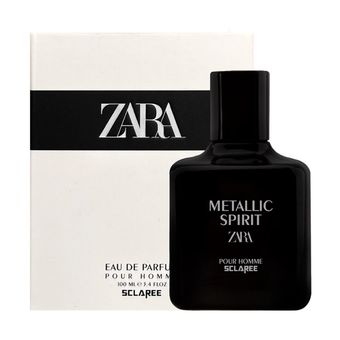 ادوپرفیوم مردانه زارا متالیک اسپریت مدل metallic spirit حجم 100 میلی لیتر