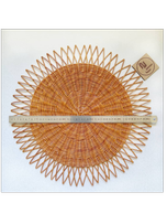 دیوارکوب ستاره‌ای حصیری استودیو راح