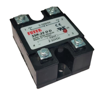 رله 25 امپر فوتک مدل SSR DC TO DC  با گارانتی تعویض