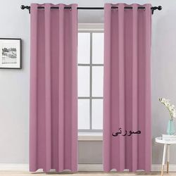 پرده مخمل کالیفرنیا صورتی