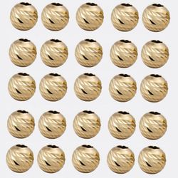 گوی طلا 40 سوتی بسته 25 عددی