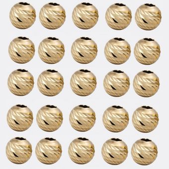 گوی طلا 40 سوتی بسته 25 عددی