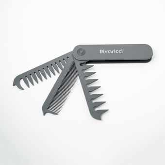 شانه جیبی تاشو 3 کاره ریواریچی – Rivaricci function folding pocket comb