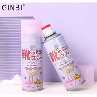 اسپری ضد بو و ضد قارچ کفش رایحه هلو جینبی