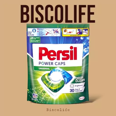 قرص ماشین لباسشویی پرسیل Persil power caps universalبسته 33عددی
