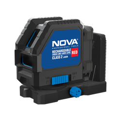 تراز لیزری شارژی دو خط نور قرمز نووا مدل 2680R