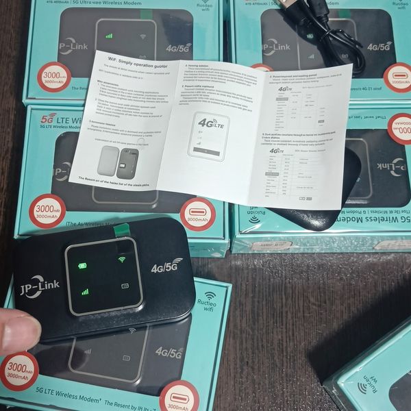 مودم مودم جیبی فوق سریع 3G/4G قابل حمل مدل E5880-B FDD/TDD LTE