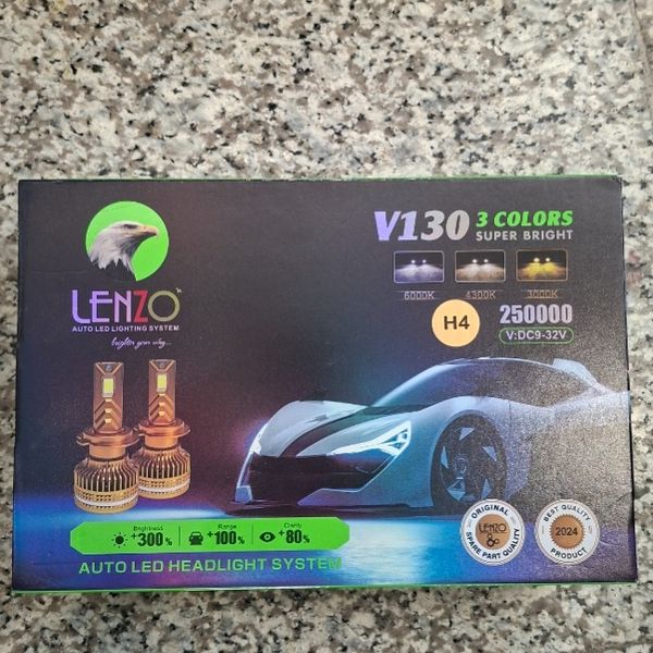 هدلایت سه رنگ LENZO V130