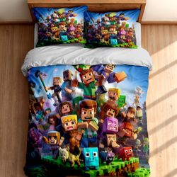 سرویس خواب مدل ماینکرافت Minecraft کد 023 یک نفره 5 تکه