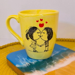 ماگ فانتزی طرح LOVE