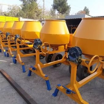 بتونیر 250 لیتری دنده زیر- میکسر 300 لیتری دنده زیر
