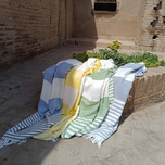 حوله دستبافت استخری ریسما در رنگ بندی های جذاب - طرح 27/01