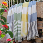 حوله دستبافت استخری ریسما در رنگ بندی های جذاب - طرح 27/01