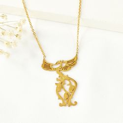 گردنبند استیل زنانه کد:2702