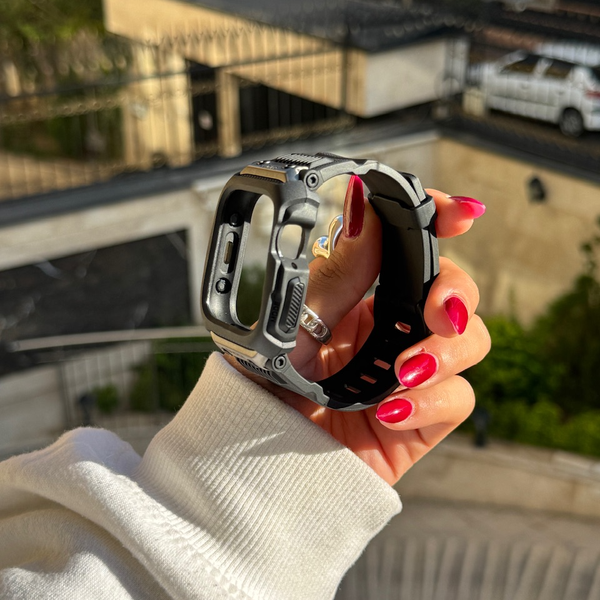 بند و گارد اپل واچ طرح G-SHOCK / (کدw5044)MO