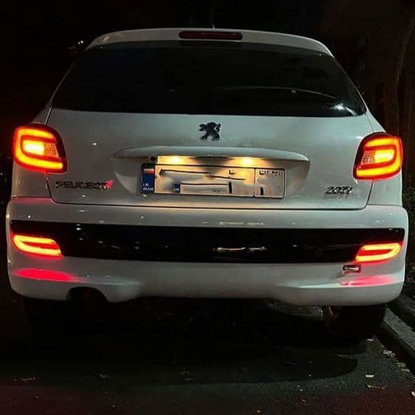 مه شکن سه بعدی عقب 207