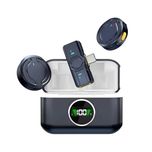 میکروفون یقه ای مدل Q81 بی سیم(دو فرستنده)