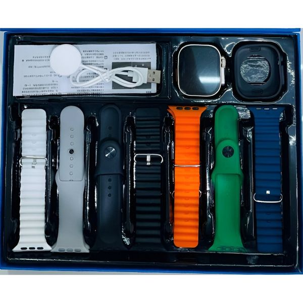 ساعت هوشمند مدل R7 ULTRA - هفت بند سیلیکونی 49m