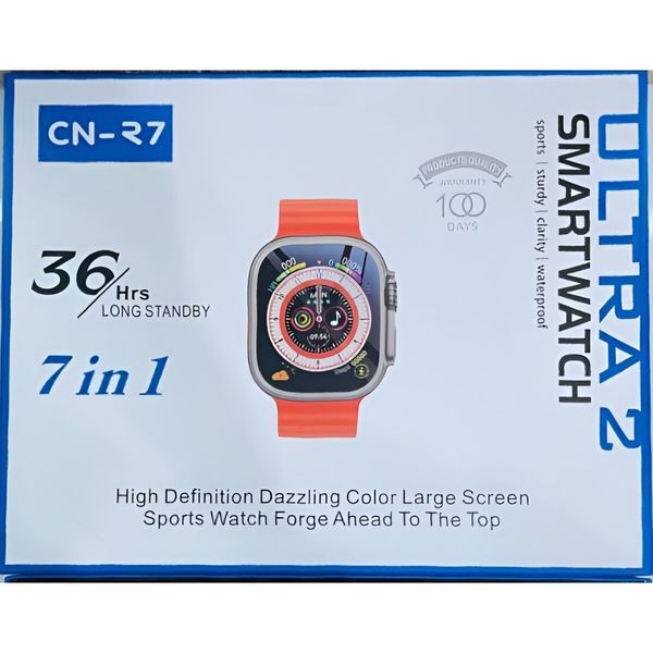 ساعت هوشمند مدل R7 ULTRA - هفت بند سیلیکونی 49m