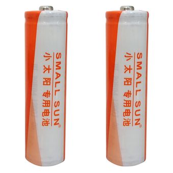 باتری لیتیوم یون قابل شارژ اسمال سان کد 18650 ظرفیت 2200 میلی آمپرساعت بسته 2 عددی