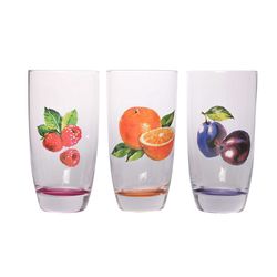لیوان مادام کوکو مدل WINTER FRUITS کد 1KBARD0368139 مجموعه 3 عددی
