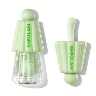 لیپ گلاس چتری شفاف سبز  GREERN APPLE ENVY