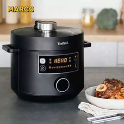 زودپز برقی 3 کاره تفال Tefal مدل EPC50-B ضمانت اصالت کالا و ارسال فوری /گارانتی 18 ماهه مارکو تجارت