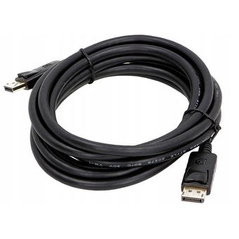 کابل DisplayPort اورجینال ورژن 1.2 اچ پی طول 1.8 متر با رزولوشن 4K