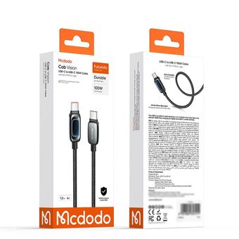 کابل تبدیل USB-C مک دودو مدل CA-041 طول 1.2 متر