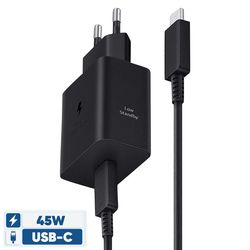 شارژر دیواری 45 وات سامسونگ مدل EP-T4511 Low Standby به همراه کابل USB-C به طول 1.8 متر