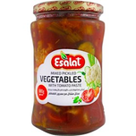 ترشی مخلوط با رب گوجه فرنگی