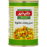 کنسرو شبزیجات مخلوط دلپذیر