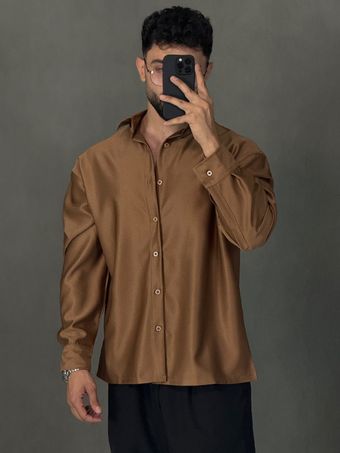 پیراهن مازراتی کجراه نسکافه ای