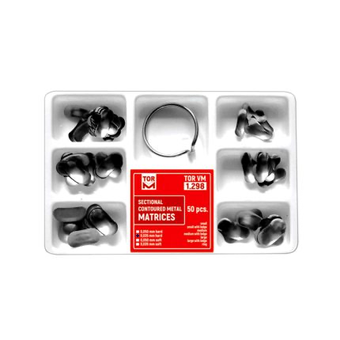 کیت سکشنال ماتریکس 50 عددی Torvm + یک عدد کلمپ ( 6 سایز)