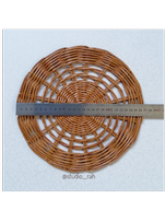 دیوارکوب حلزونی حصیری استودیو راح