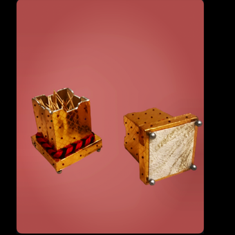 جاخلالی جفت چوبی