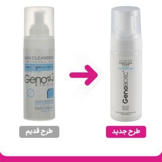 فوم شستشوی صورت ژنوبایوتیک (مناسب پوست های خشک و حساس) Geno