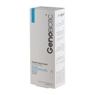 فوم شستشوی صورت ژنوبایوتیک (مناسب پوست های خشک و حساس) Geno