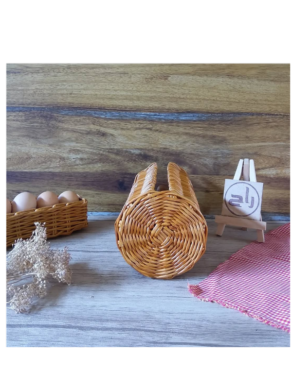 جا دستمالی ایستاده حصیری استودیو راح