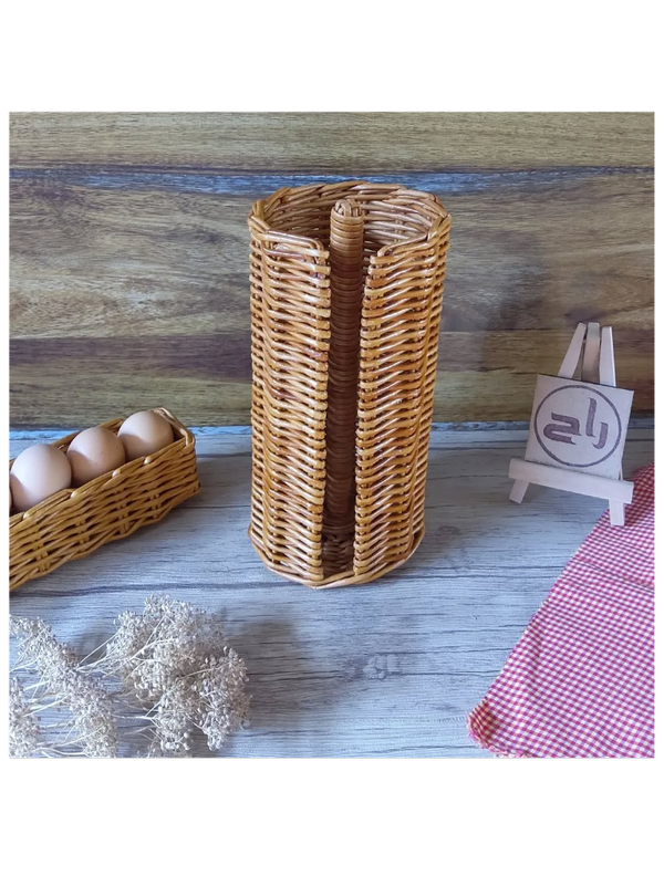 جا دستمالی ایستاده حصیری استودیو راح